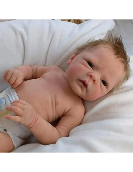 Muñeca de bebé renacido AFEWD 45.72 cm realista con accesorios Muñeca de bebé renacido AFEWD 45.72 cm realista con accesorios