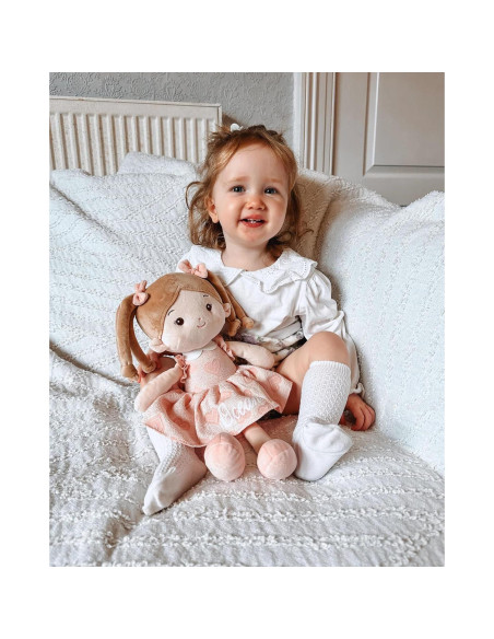 Muñeca de trapo personalizada LeyaDoll 40 cm suave Muñeca de trapo personalizada LeyaDoll 40 cm suave