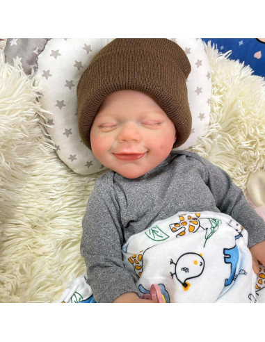 Muñeca Reborn Realista JOYARR 50.8 cm Ojos Azules para Niños