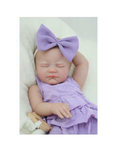 Muñeca Reborn Realista WOOROY Mia - 50,8 cm con Accesorios 2