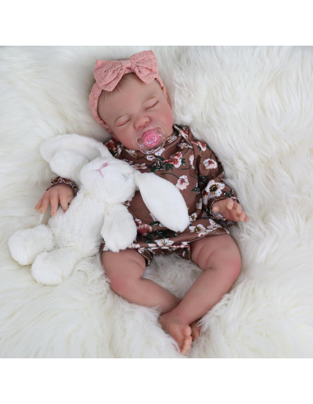 Muñeca Reborn Wooroy Olivia 55,88 cm Realista con Accesorios Muñeca Reborn Wooroy Olivia 55,88 cm Realista con Accesorios