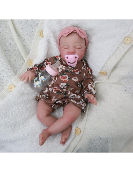 Muñeca Reborn Wooroy Olivia 55,88 cm Realista con Accesorios Muñeca Reborn Wooroy Olivia 55,88 cm Realista con Accesorios