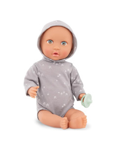 Muñeco de Bebé LullaBaby 35.5 cm Niño Ojos Azules con Chupete