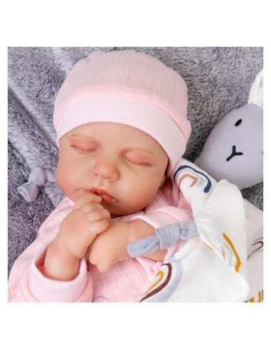 Muñeca Reborn Milidool 50.8 cm Realista con Accesorios