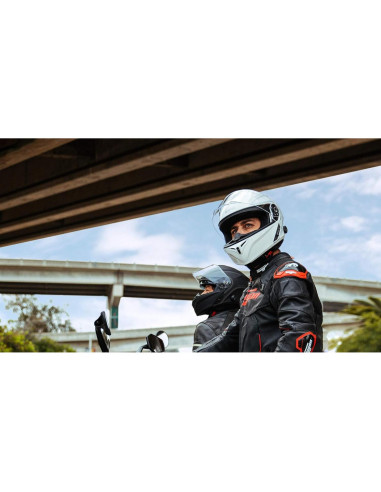 Casco Modular Inteligente Sena Outrush Blanco Pequeño