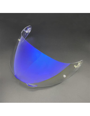 Visera KMAN para Casco AGV K3 K5S Protección UV Azul