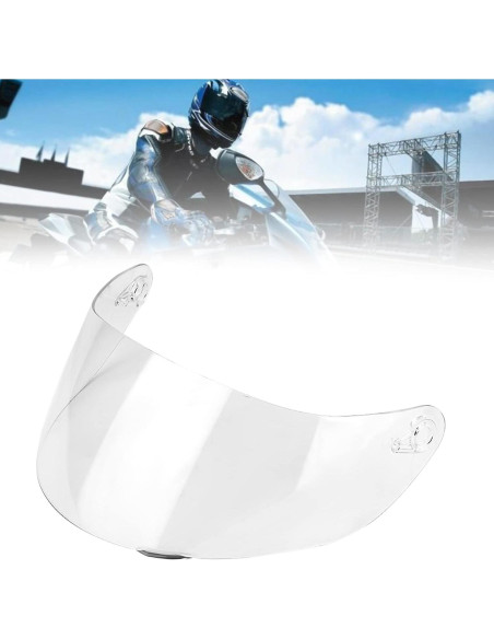 Visera de Casco Equlup K1 K3 SV K5 Transparente Protección UV Visera de Casco Equlup K1 K3 SV K5 Transparente Protección UV