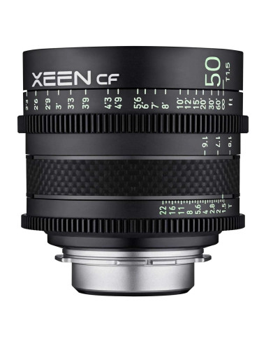 Lente de Cine Rokinon Xeen 50mm T1.5 PL Fibra de Carbono