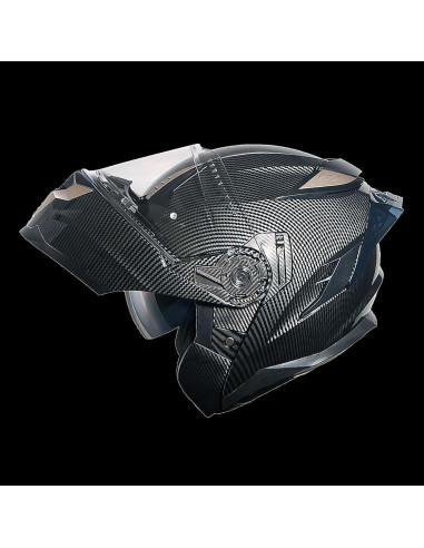 Casco Modular 1Storm HJA119 Fibra Carbono Bluetooth Talla S