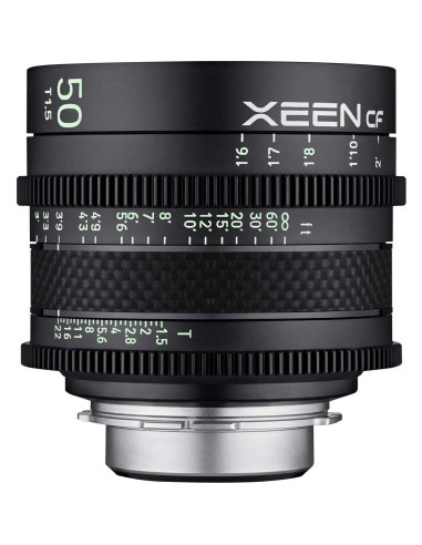 Lente de Cine Rokinon Xeen 50mm T1.5 PL Fibra de Carbono