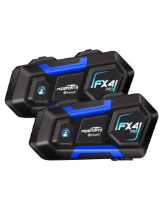 Intercomunicador Bluetooth Fodsports FX4 Pro 2 Unidades