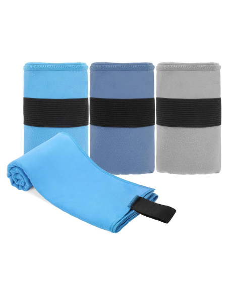 Toallas de Gimnasio Yaozoon Microfibra Secado Rápido 3 Unidades Toallas de Gimnasio Yaozoon Microfibra Secado Rápido 3 Unidades