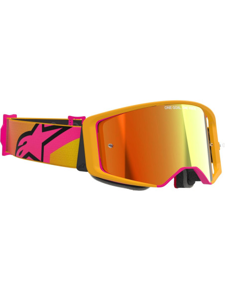 Gafas Alpinestars Supertech MX Off Road Amarillo/Rosa Gafas Alpinestars Supertech MX Off Road Amarillo/Rosa