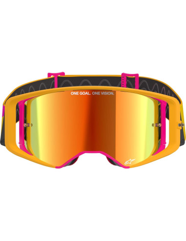 Gafas Alpinestars Supertech MX Off Road Amarillo/Rosa