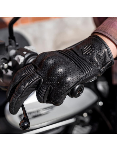 Guantes de Motocicleta ILM DN01 Cuero de Cabra Talla XXL
