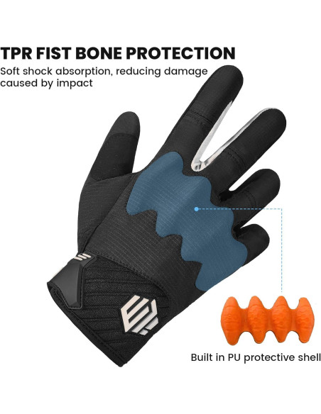 Guantes de Motocicleta ILM JC38 Niños Táctiles Antideslizantes Guantes de Motocicleta ILM JC38 Niños Táctiles Antideslizantes