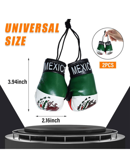 Guantes de Boxeo Mini Kewucn para Espejo de Auto Decorativos Guantes de Boxeo Mini Kewucn para Espejo de Auto Decorativos