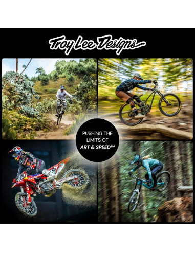 Guante Troy Lee Designs Ace Ciclismo Montaña Negro Pequeño
