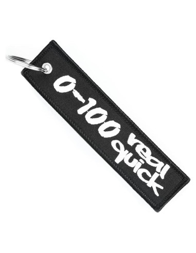 MotoLoot Llavero Motocicletas 0-100 Real Quick 13cm