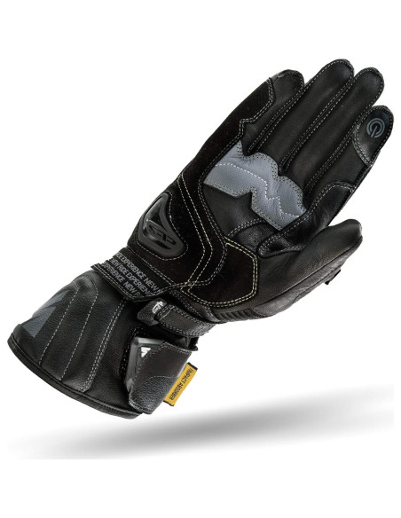 Guantes de Moto SHIMA STR-2 Cuero Verano Táctil Negro M Guantes de Moto SHIMA STR-2 Cuero Verano Táctil Negro M