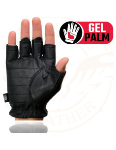 Guantes de Cuero sin Dedos Milwaukee SH357 para Hombre 2