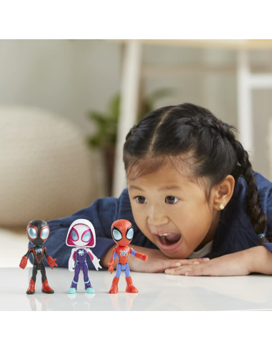 Set de Juego Spidey y sus Increíbles Amigos Hasbro 3 Vehículos