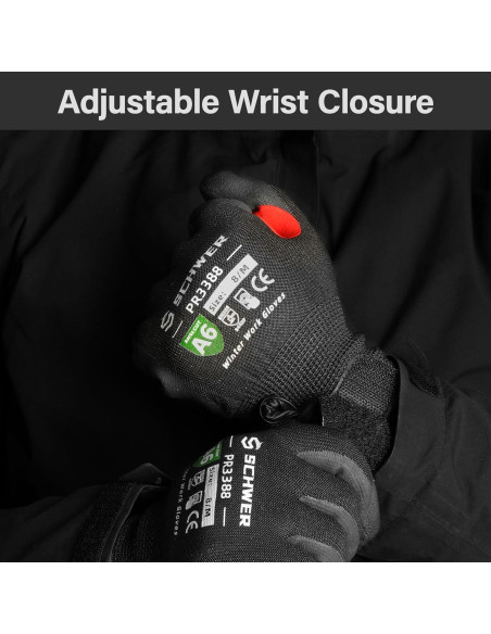 Guantes de Trabajo Schwer PR3388 Invierno Aislantes A6 Guantes de Trabajo Schwer PR3388 Invierno Aislantes A6