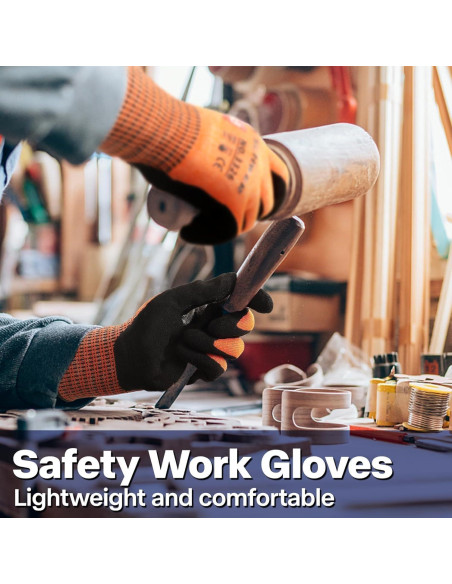 Guantes de Trabajo Schwer ProGuard PR3326 A9 Naranja Táctiles Guantes de Trabajo Schwer ProGuard PR3326 A9 Naranja Táctiles