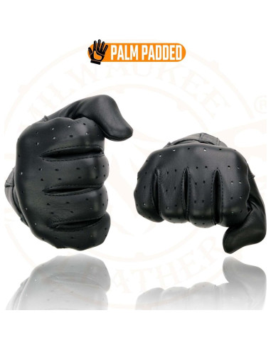 Guantes de Conducción de Cuero Milwaukee Leather - Grande