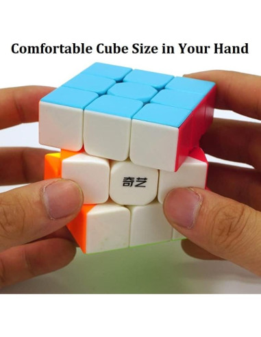 Cubo de Velocidad 3x3 QY Toys ABS Ecológico 56mm