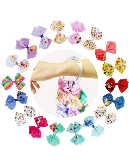 Accesorio para el cabello Disney 100 Aniversario 18 Clips Accesorio para el cabello Disney 100 Aniversario 18 Clips