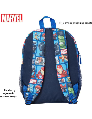 Mochila Marvel Avengers para Niños 40.64 cm Iron Man Thor