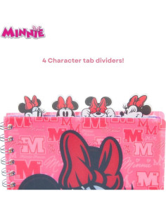 Cuaderno Diario Minnie Mouse 96 Páginas Rayadas 20x17 cm 2
