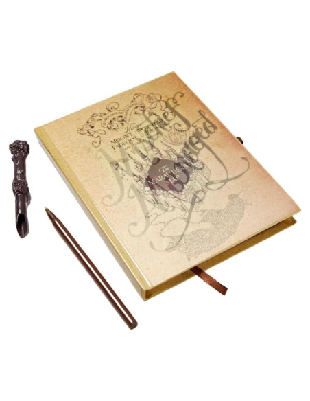 Diario Harry Potter con Pluma Varita - 20.32 cm Rayado Diario Harry Potter con Pluma Varita - 20.32 cm Rayado