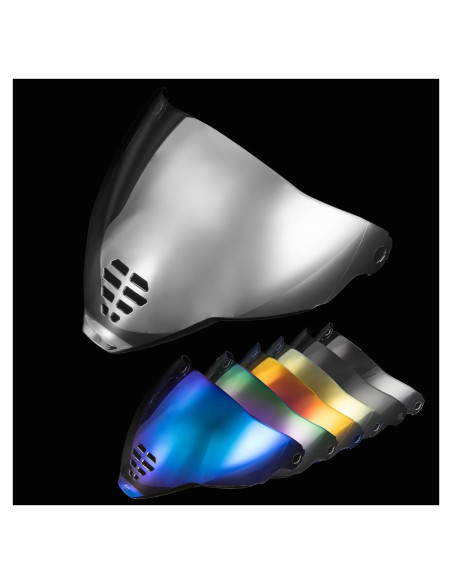 Visor PSLER IC-06 para Casco Icon Airflite - Plata Transparente Visor PSLER IC-06 para Casco Icon Airflite - Plata Transparente