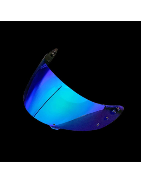 Visera Casco Motocicleta ICON IC04 Verde-Azul UV Protección Visera Casco Motocicleta ICON IC04 Verde-Azul UV Protección