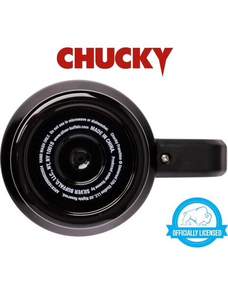 Vaso Acero Inoxidable Silver Buffalo Chucky 1,18L con Popote Vaso Acero Inoxidable Silver Buffalo Chucky 1,18L con Popote