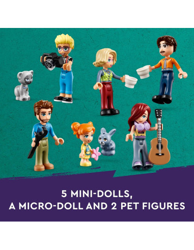 LEGO Friends Olly y casas familiares 5 figuras 42620