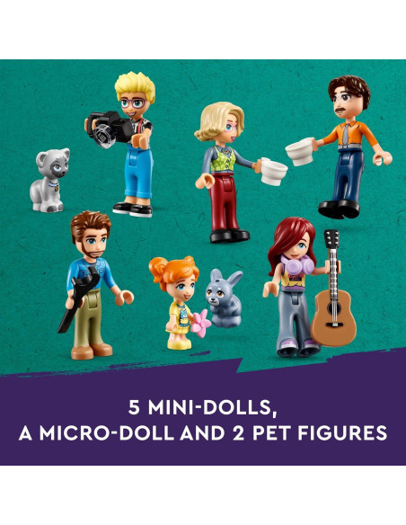 LEGO Friends Olly y casas familiares 5 figuras 42620 LEGO Friends Olly y casas familiares 5 figuras 42620