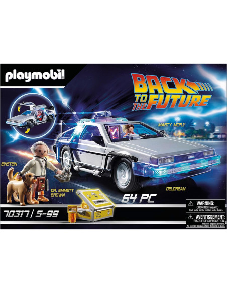 Playmobil DeLorean Regreso al Futuro con Accesorios Playmobil DeLorean Regreso al Futuro con Accesorios