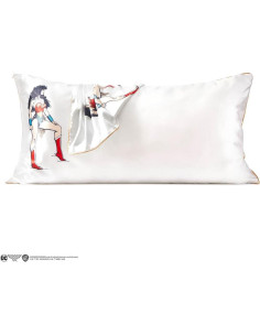 Funda de Almohada Kitsch King Satén Mujer Maravilla 600 Hilos 2