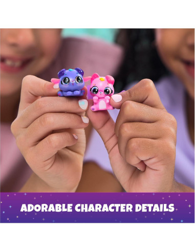 Hatchimals Alive Fiesta en la Piscina Arcoíris Neón con 2 Figuras y 14 Accesorios