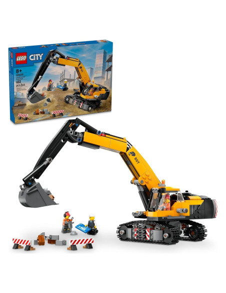 Excavadora de Construcción LEGO City 60420 - 633 Piezas Excavadora de Construcción LEGO City 60420 - 633 Piezas