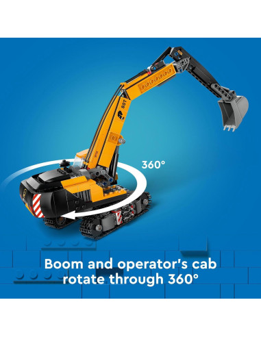Excavadora de Construcción LEGO City 60420 - 633 Piezas