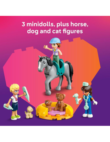 LEGO Friends Clínica Veterinaria de Caballos y Mascotas