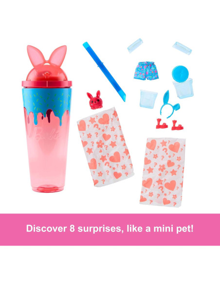 Muñeca Barbie Pop Reveal Conejito Brillante con 8 Sorprisas Muñeca Barbie Pop Reveal Conejito Brillante con 8 Sorprisas