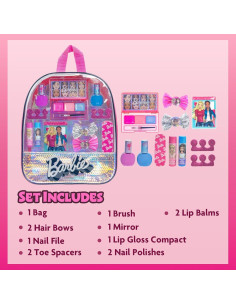 Set de Maquillaje Barbie Townley Girl 15 Piezas para Niñas 2