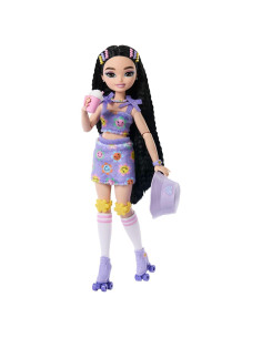 Muñeca Barbie Dream Besties Renee Patinaje 12 Accesorios