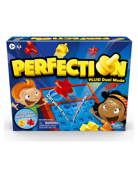 Juego de Mesa Perfection Hasbro Modo Duelo 2 Jugadores Juego de Mesa Perfection Hasbro Modo Duelo 2 Jugadores