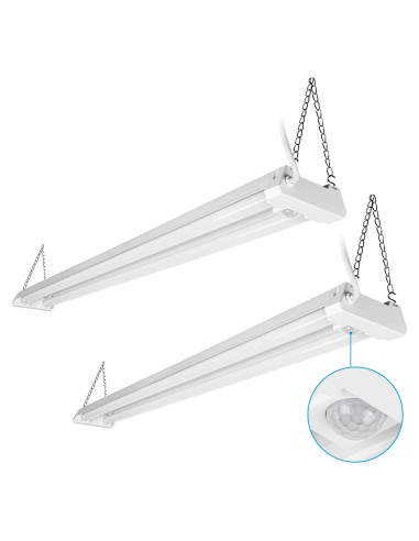 Luz de Taller LED LEONLITE 40W con Sensor de Movimiento 4000lm